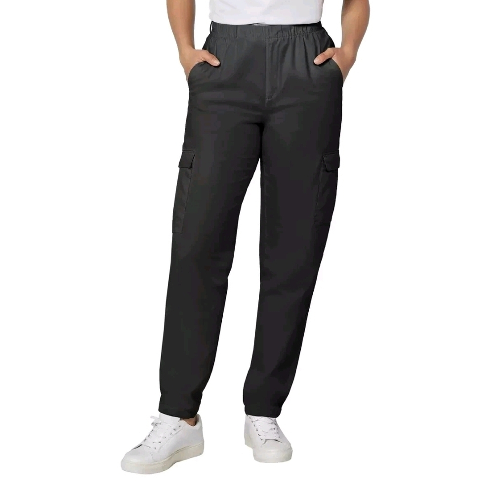GAP Black Track Joggers with Elastic Waistband
